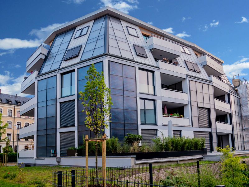 Neubau Aktivsonnenhaus ® „Solardomizil am Schloss“ Haus A